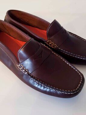 Cole Haan Ladies Free Spirit Brown Leather Driver Loafer 7.5B NWOB